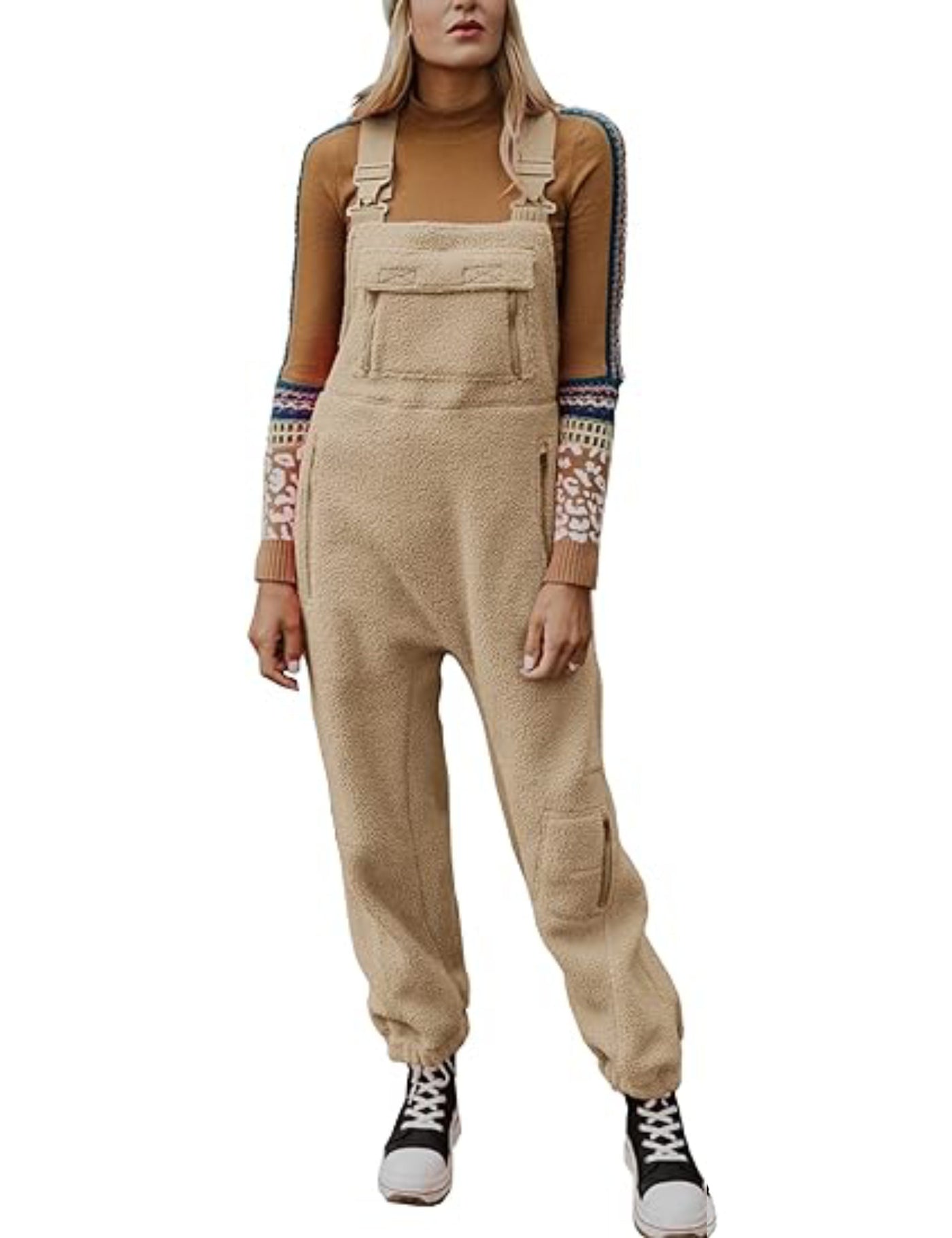 Antonia™ | Varm jumpsuit i fleece