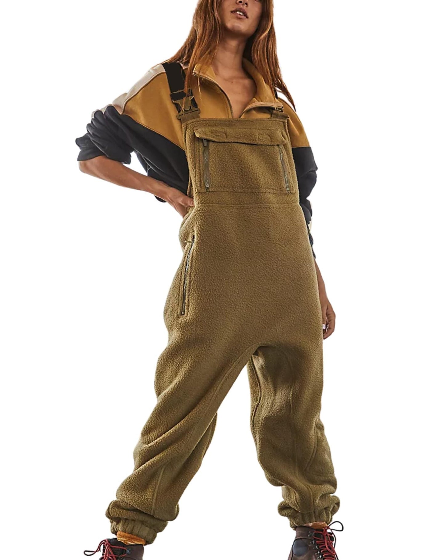 Antonia™ | Varm jumpsuit i fleece